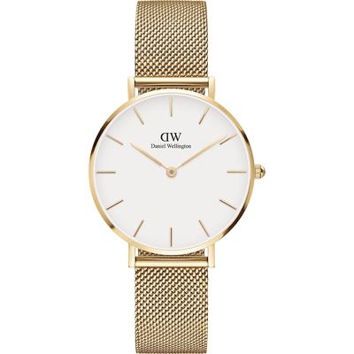 Daniel Wellington - Petite Evergold White Damenuhren 1 ct Schwarz Damen