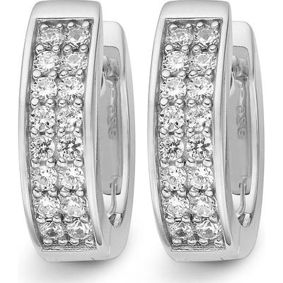 Jette Creolen 925er Silber rhodiniert One Size Damen Image