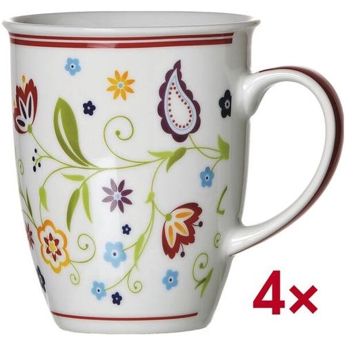 4er-Pack Kaffeebecher »Shanti« mehrfarbig, Ritzenhoff & Breker, 9x10x9 cm