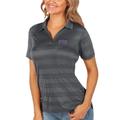 Women's Antigua Charcoal TCU Horned Frogs Compass Polo