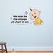 Zoomie Kids Be the Change Cute Baby Life Quote Vinyl Wall Decal Vinyl in Brown/Yellow | 18 H x 20 W in | Wayfair 37D8A69FB5844453858E6458C4E9353A