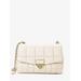 Michael Kors SoHo Extra-Large Quilted Leather Shoulder Bag Natural One Size