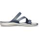 CROCS Damen Swiftwater Sandal W BlJ/Pwh, Größe 42-43 in Silber