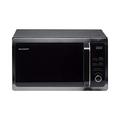 Sharp R274KM, Solo Digital Microwave, 20 Litre Capacity, 800 W, Black, Turntable