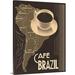 Great Big Canvas 'Cafe Brazil II' Vintage Advertisement | 14" H x 11" W x 1.25" D | Wayfair 1051350_1_11x14