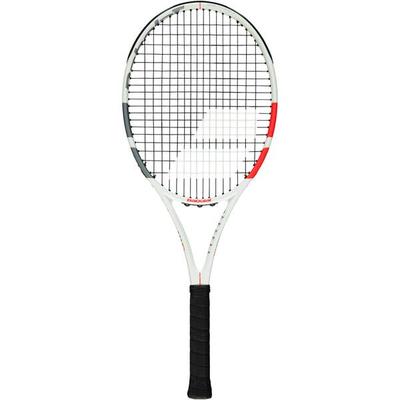 BABOLAT Tennisschläger Strike EVO besaitet, Größe 1 in weiss rot schwarz