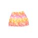 Skirt: Orange Floral Skirts & Dresses - Size 3Toddler