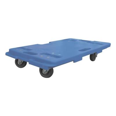 Viso Plattformwagen 150 kg Traglast blau, 60x11.5x40 cm