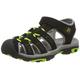 Richter Kinderschuhe Boulder Sandale, Black/Light Grey, 27 EU