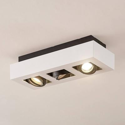 Arcchio Strahler Vince, 36 cm, 3-flammig, weiß/schwarz, GU10 Image