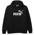 PUMA Men's Essentials Hooded Sweatshirt, Cotton Black, Medium