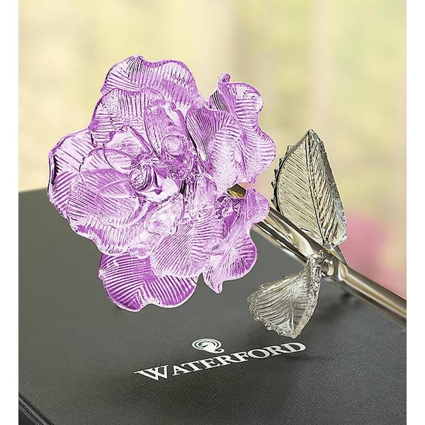 waterford®-glass-rose-waterford®-lavender-glass-rose-by-1-800-flowers/