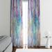 Folk N Funky Abstract Semi-Sheer Curtain Panels (DSQ is set to 2) Metal | 52 H in | Wayfair WC003-4052