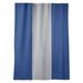 ArtVerse Detroit Basketball Striped Blackout Rod Pocket Single Curtain Panel Polyester in Gray/Green/Blue | 87 H in | Wayfair NBS095-SOCB58