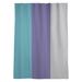 ArtVerse Charlotte Basketball Striped Sheer Rod Pocket Single Curtain Panel Polyester in Gray/Green/Blue | 87 H in | Wayfair NBS027-SOCS58