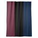 ArtVerse Cleveland Basketball Striped Blackout Rod Pocket Single Curtain Panel Polyester in Red/Green/Blue | 87 H in | Wayfair NBS055-SOCB58