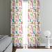 Folk N Funky Semi-Sheer Curtain Panels (DSQ is set to 2) Metal | 61 H in | Wayfair WC169-4061