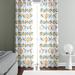 Folk N Funky Geometric Semi-Sheer Curtain Panels Polyester | 61 H in | Wayfair WC145-2061