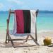 ArtVerse Miami Basketball Beach Towel Cotton Blend in Black | 72 H in | Wayfair NBS211-STWL36