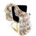 Plutus Brands Plutus Brown, Beige Leopard Fur Faux Fur Luxury Throw Blanket Faux Fur | 114 W in | Wayfair PBSF1518-114x120