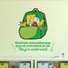 Zoomie Kids Kindness School Classroom Cartoon Quotes Wall Decal Vinyl in Green | 30 H x 30 W in | Wayfair 8A7F938D42BB4751A6188547DE44BF22