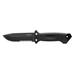 Gerber LMF ll Infantry Fixed Blade Knife 4.84in 420HC Stainless Steel Serrated Black Handle 22-01629