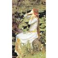 Jw 16 Ophelia 1894 J W Waterhouse sqs - Film Movie Poster - Best Print Art Reproduction Quality Wall Decoration Gift - A0 Poster (40/33 inch) - (119/84 cm) - Glossy Thick Photo Paper
