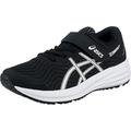 ASICS unisex_child 1014A138-001 Patriot 12 Ps Running Shoe, Black White, K9 UK