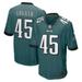 Men's Nike Rick Lovato Midnight Green Philadelphia Eagles Game Jersey