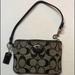 Coach Bags | Coach Wristlet. Black And Brown. | Color: Black/Brown | Size: Os