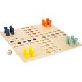 small foot Ludo XL aus Holz für Vier Spieler, Gesellschaftsspiel für die ganze Familie im Großformat, ab 4 Jahren, 11783