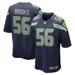 Men's Nike Jordyn Brooks College Navy Seattle Seahawks Player Game Jersey