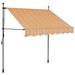 Arlmont & Co. Retractable Awning w/ Hand Crank & LEDs Sunshade Patio Shelter | 59.10" H x 78.70" W | Wayfair 739BEBD90FB449A5A3407F61A6029FB0