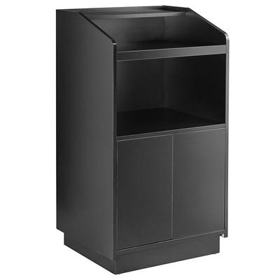 Lancaster Table & Seating 46" Black Host Station / Host Podium