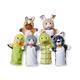 Melissa & Doug Tierfreunde-Handpuppen, 6er-Set (Katze, Hund, Pferd, Papagei, Schildkröte, Hase, Pferd)