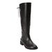 Extra Wide Width Women's Charleston Wide Calf Boot by Comfortview in Black (Size 10 1/2 WW)