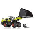 Wiking 077833 Claas Radlader Torion 1812, Modellfahrzeug, 1:32, Metall/Kunststoff, Ab 14 Jahre, Viele Funktionen, Ladearm mit realistischen Bewegungsabläufen, Frontladerwechselsystem, grün