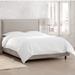 Wayfair Custom Upholstery™ Standard Bed Upholstered/Metal in Gray | 48.75 H x 74 W x 78 D in 14C0FBF2255247CFB9D4A0EB7EC33C8C
