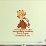 Design W/ Vinyl Sword in the Stone Growing Vinyl Wall Decal Vinyl in Blue | 30 H x 30 W in | Wayfair Timmy 1736c