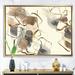 East Urban Home Gold Glam Squares V - Painting Print on Canvas Canvas, Wood in Gray/White | 36 H x 46 W x 1.5 D in | Wayfair