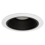 Nicor 03544 - 6" Black Baffle Trim (17551A)