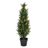 Vickerman 658055 - 3' Cedar Tree UV 50WW LED (TP170636LED) Cedar Home Office Tree