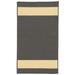 White 24 x 144 in Indoor/Outdoor Area Rug - Bay Isle Home™ Sumrall Indoor/Outdoor Reversible Area Rug - Grey Yellow | 24 W x 144 D in | Wayfair