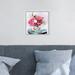 Art Remedy Floral & Botanical Floral Peonies & Books - Painting Print on Canvas in Green/Pink/White | 30 H x 30 W x 1.5 D in | Wayfair