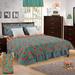 Harriet Bee Royston Reversible Quilt Set Polyester/Polyfill/Cotton in Green | Wayfair AEB25201CA9C47D194DAD8C758245CC8