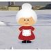 The Holiday Aisle® Mrs. Claus Garden Stake Plastic in Red/White | 20 H x 11 W x 0.1875 D in | Wayfair D45A73FCB1EA443AACB60A3EB9A673F7