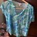 Lilly Pulitzer Tops | Lily Pulitzer T-Shirt | Color: Blue/Green | Size: S