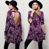 Free People Tops | Free People Smooth Talker Tunic | Color: Purple | Size: S