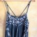 Free People Dresses | Free People Babydoll Dress Size M | Color: Blue/White | Size: M