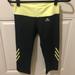 Adidas Pants & Jumpsuits | Nwt Adidas Gray/Yellow W3s Wo Tight Short Leggings | Color: Gray/Yellow | Size: M